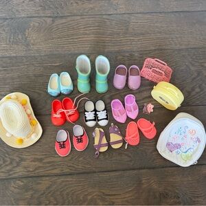 Colorful Doll Accessories Set